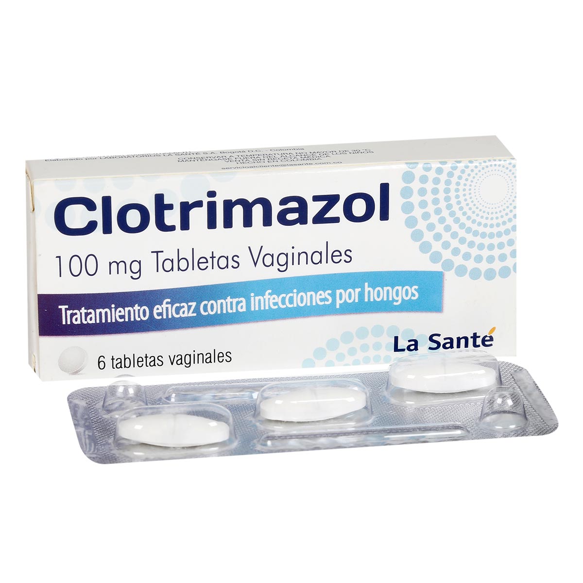 Clotrimazol 100 Mg Tableta Vaginal La Sante Theme Farmacias Theme