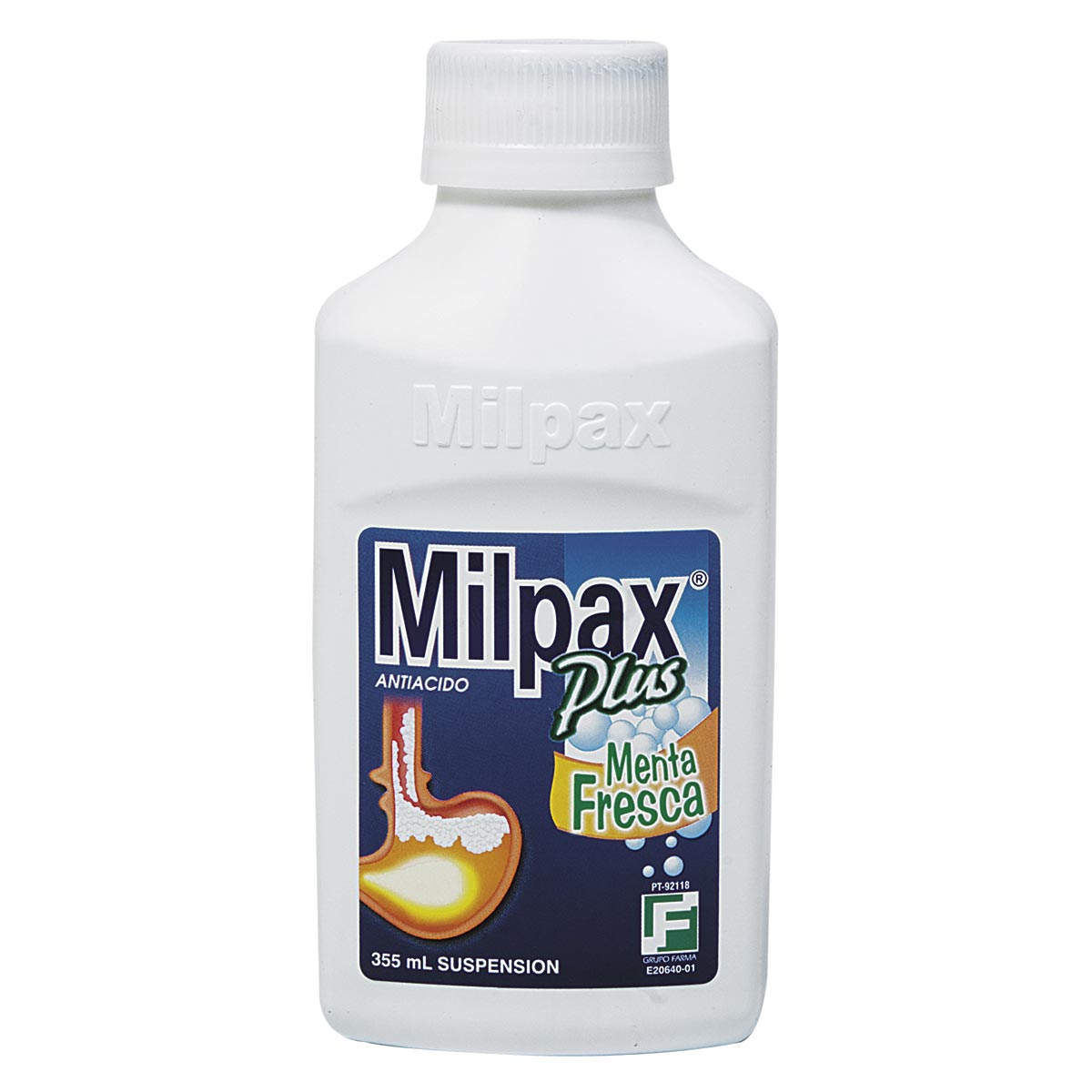 Milpax Plus Suspensi N Oral Menta Fresa Farma Chex