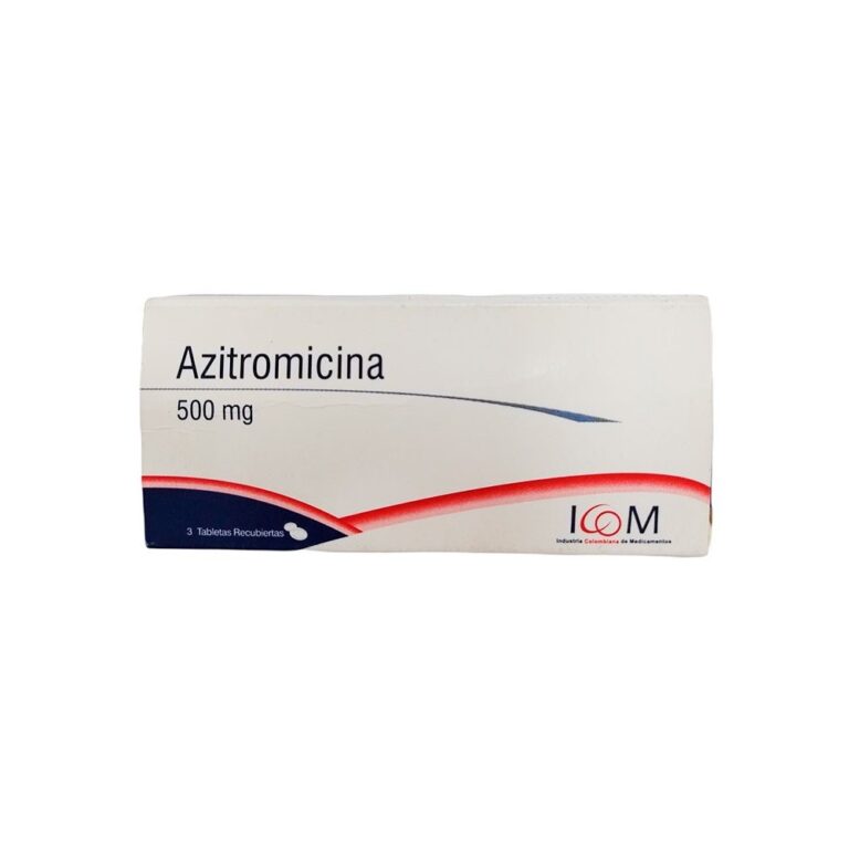 AZITROMICINA IC 500 MG X 3 TABLETAS Farma Chex