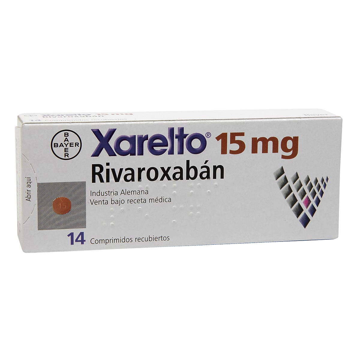 Xarelto Mg Caja Con Comprimidos Recubiertos Farma Chex