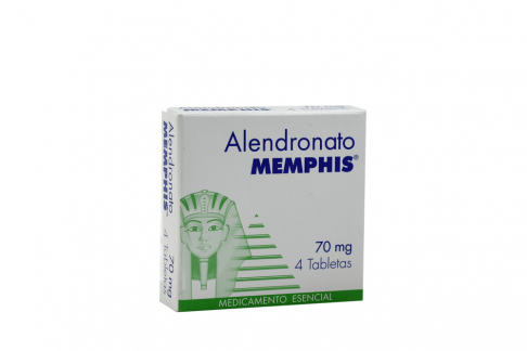 ALENDRONATO 70 MG 4 TABLETAS MP Farma Chex