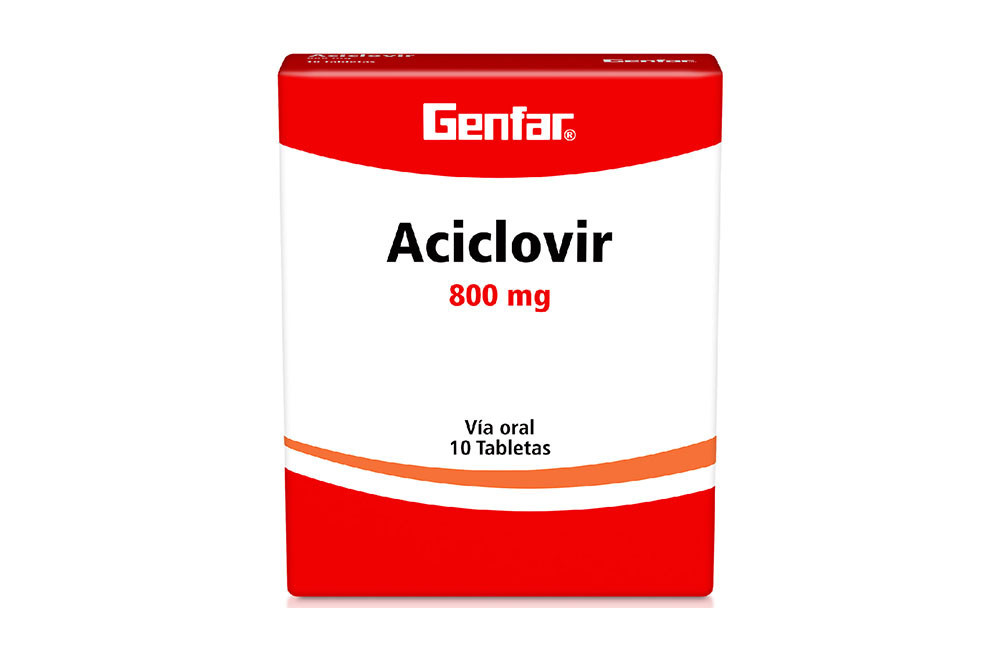 Aciclovir Mg Caja Con Tabletas Farma Chex