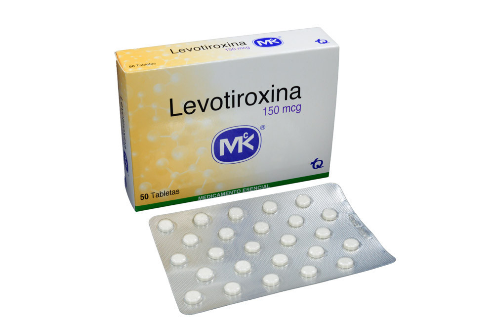 Levotiroxina Mcg Caja Con Tabletas Farma Chex