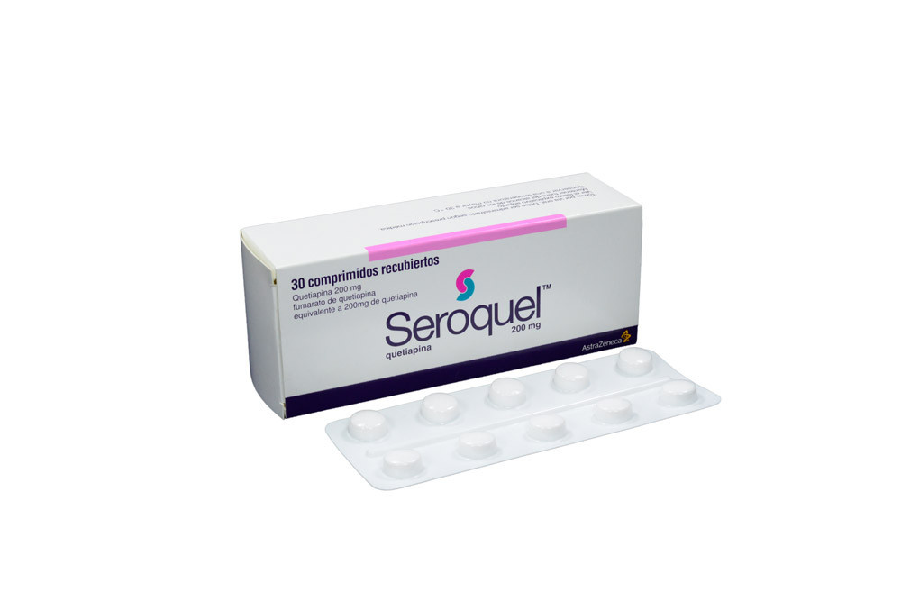 Seroquel 200 Mg Caja Con 30 Comprimidos Recubiertos Farma Chex