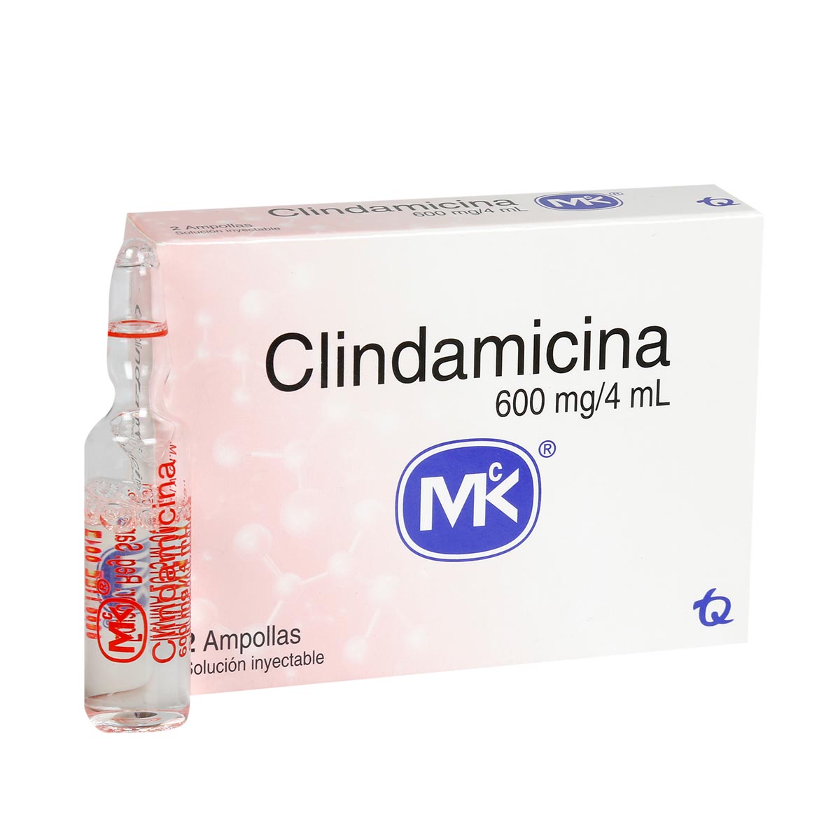 Clindamicina 600 Mg / 4 Ml Solución Inyectable Tecnoquímicas - Theme ...