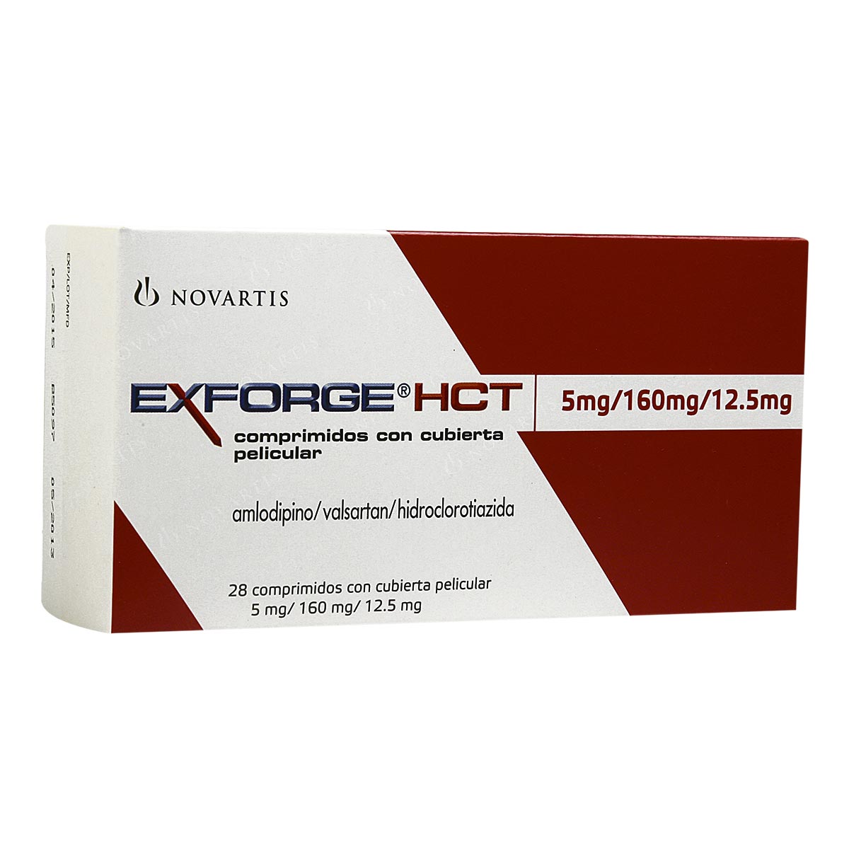 Exforge Hct Comprimido Con Cubierta 5 160 12 5mg Theme Farmacias Theme Farmacias