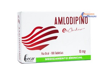 AMLODIPINO EC 10 MG X 10 TABLETAS