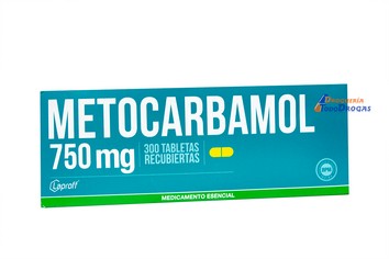 METOCARBAMOL LP 750 MG X 10 TABLETAS