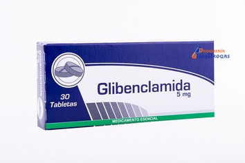 GLIBENCLAMIDA CP 5 MG X 30 TABLETAS