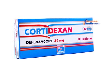 CORTIDEXAN 30 MG (DEFLAZACORT) 10 TABLETAS BIOQUIFAR