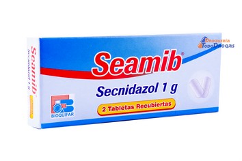 SEAMIB 1 GR(SECNIDAZOL) 2 TABLETAS