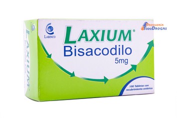 LAXIUM 5 MG X 10 TABLETAS BISACODILO