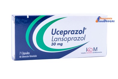 UCEPRAZOL 30 MG 7 CAPSULAS ICOM