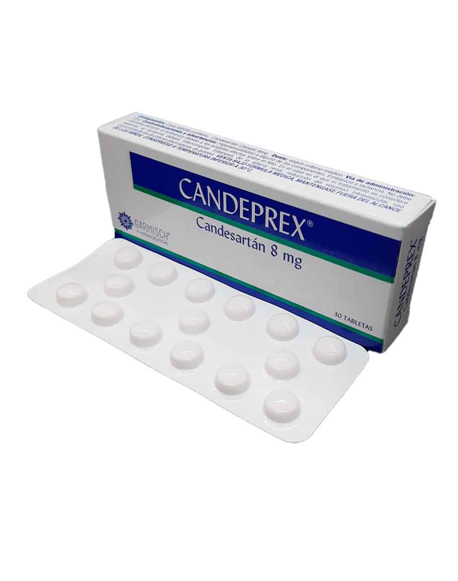 Candeprex 8Mg X 30 Tabletas