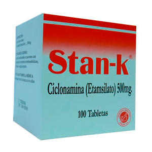 STAN KA 500 MG 100 TABLETAS