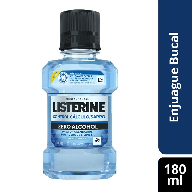 LISTERINE CONTROL CALCULO ZERO 180 ML