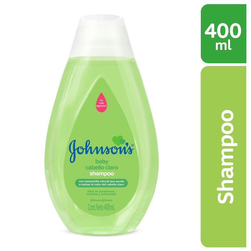 SHAMPOO JJ BABY MANZANILLA 400 ML