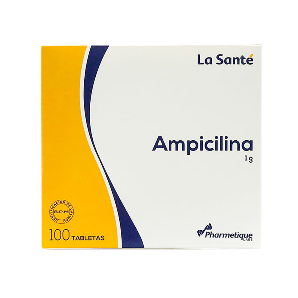 AMPICILINA LS 1 GR X 10 TABLETAS