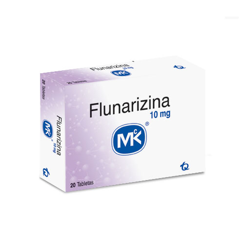 Flunarizina 10Mg Anglo Caja Con 20 Tabletas
