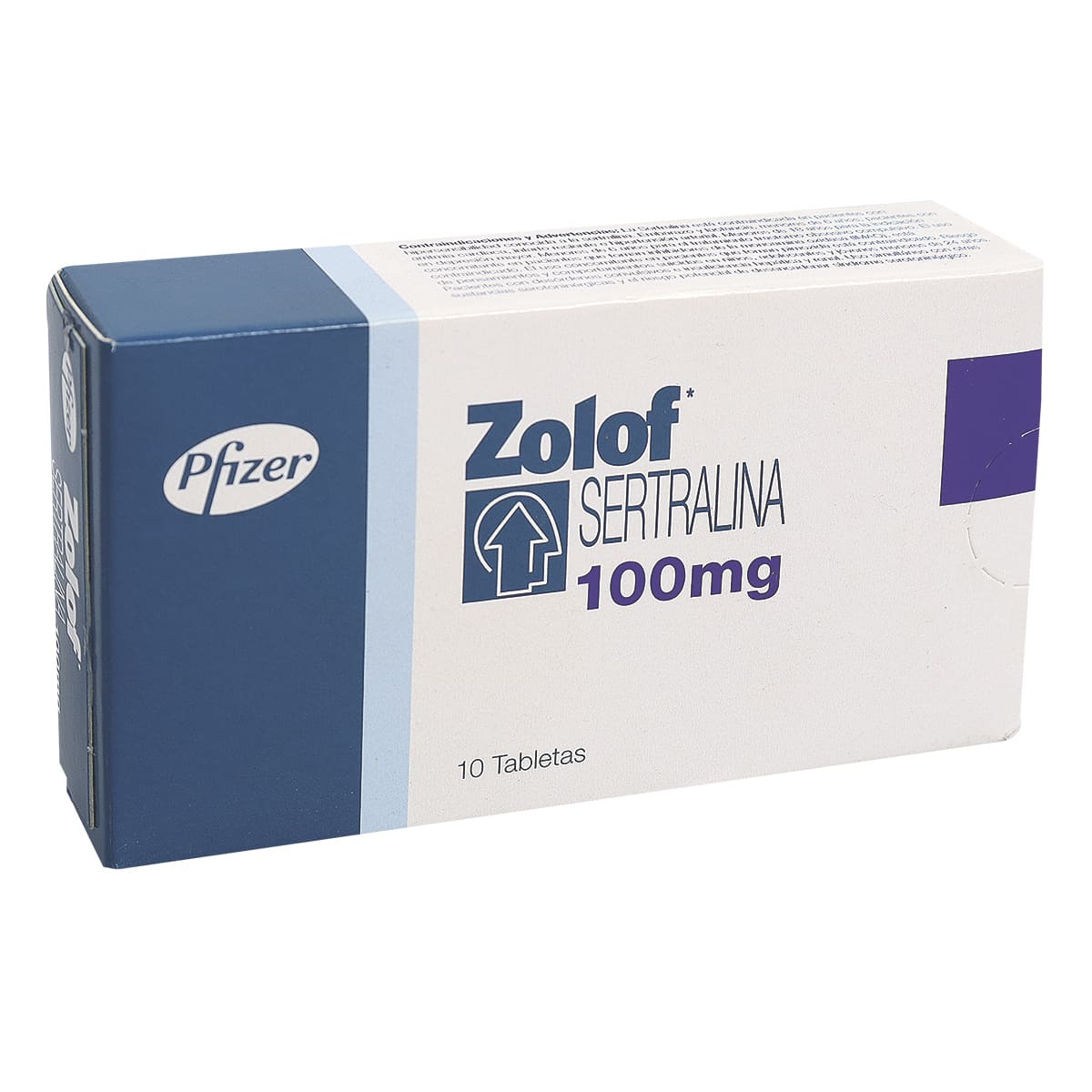 Zolof 100 Mg Tableta Recubierta