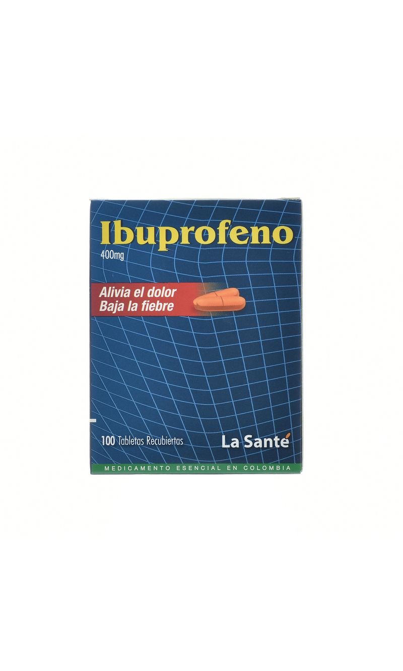 IBUPROFENO 400 MG 100 TABLETAS LS POR 10 UNIDADES