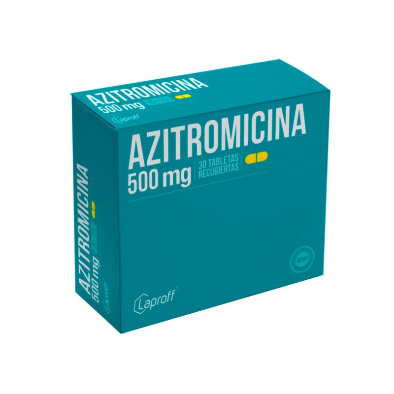 AZITROMICINA LP 500 MG X 3 TABLETAS