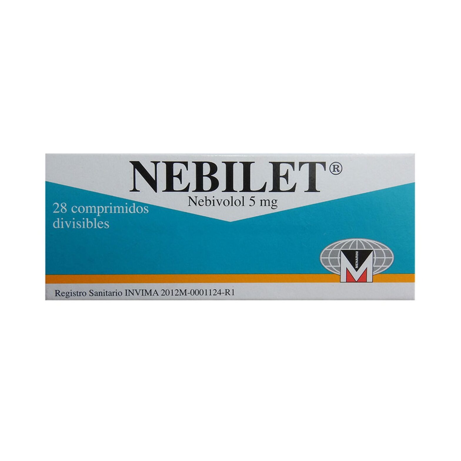 Nebilet 5 mg Caja Con 28 Comprimidos Divisibles