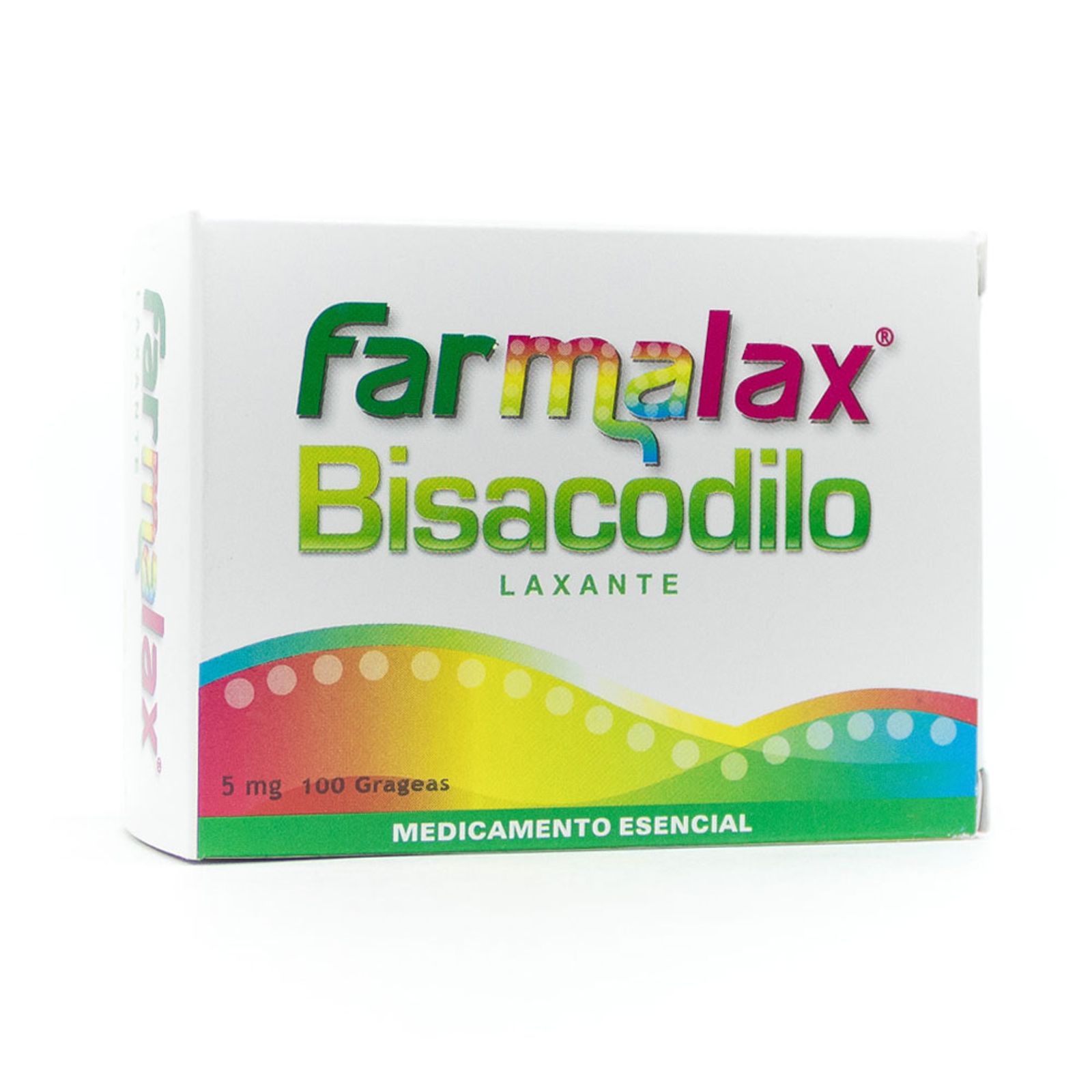 Bisacodilo Farmalax 100 Tabletas