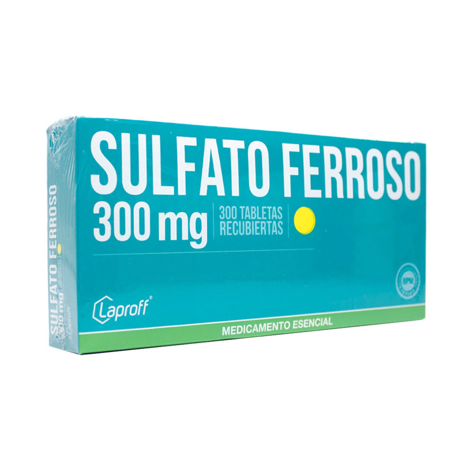 Sulfato Ferroso 100mg Caja Con 300 Tabletas – Laproff