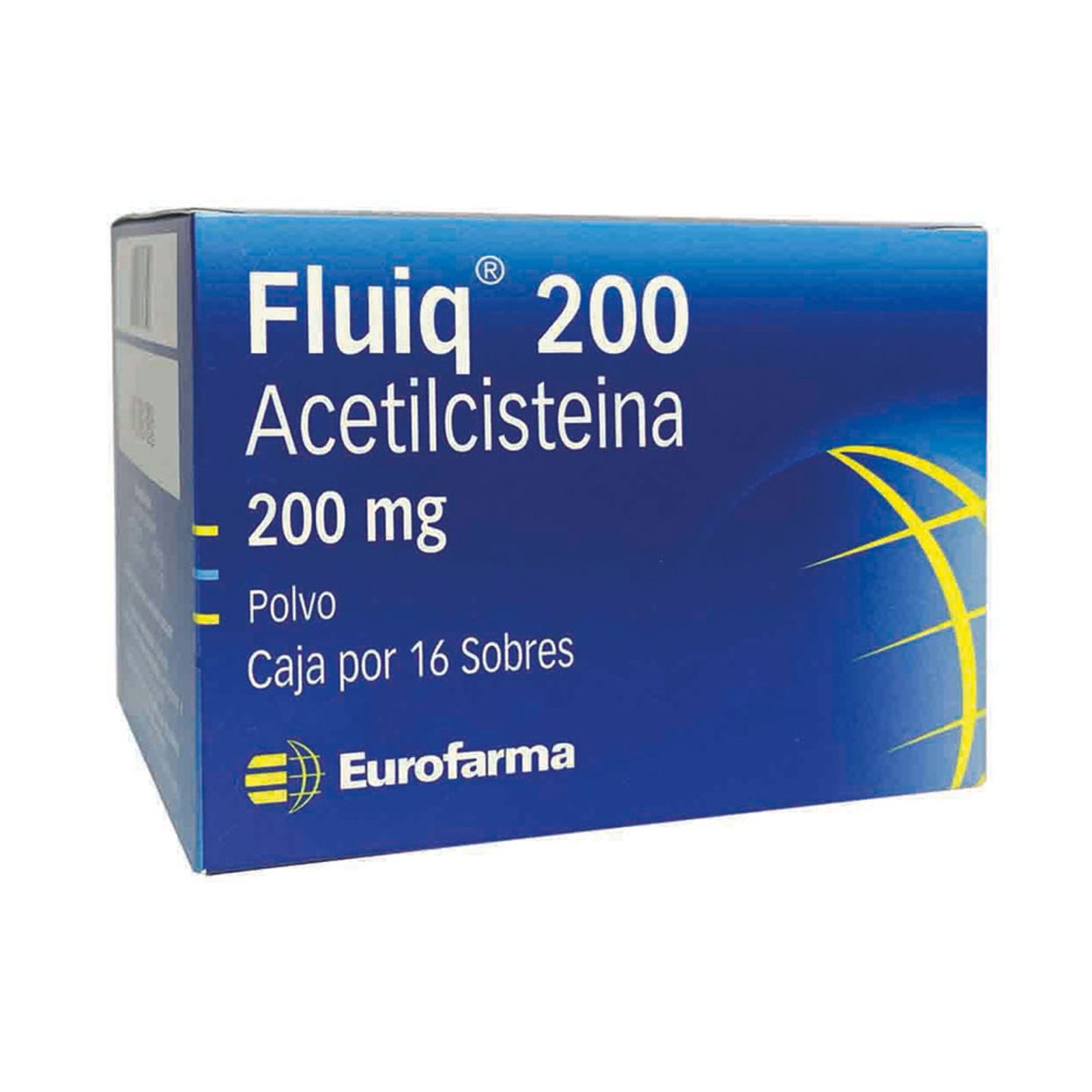 Fluiq 200 mg Caja Con 30 Sobres