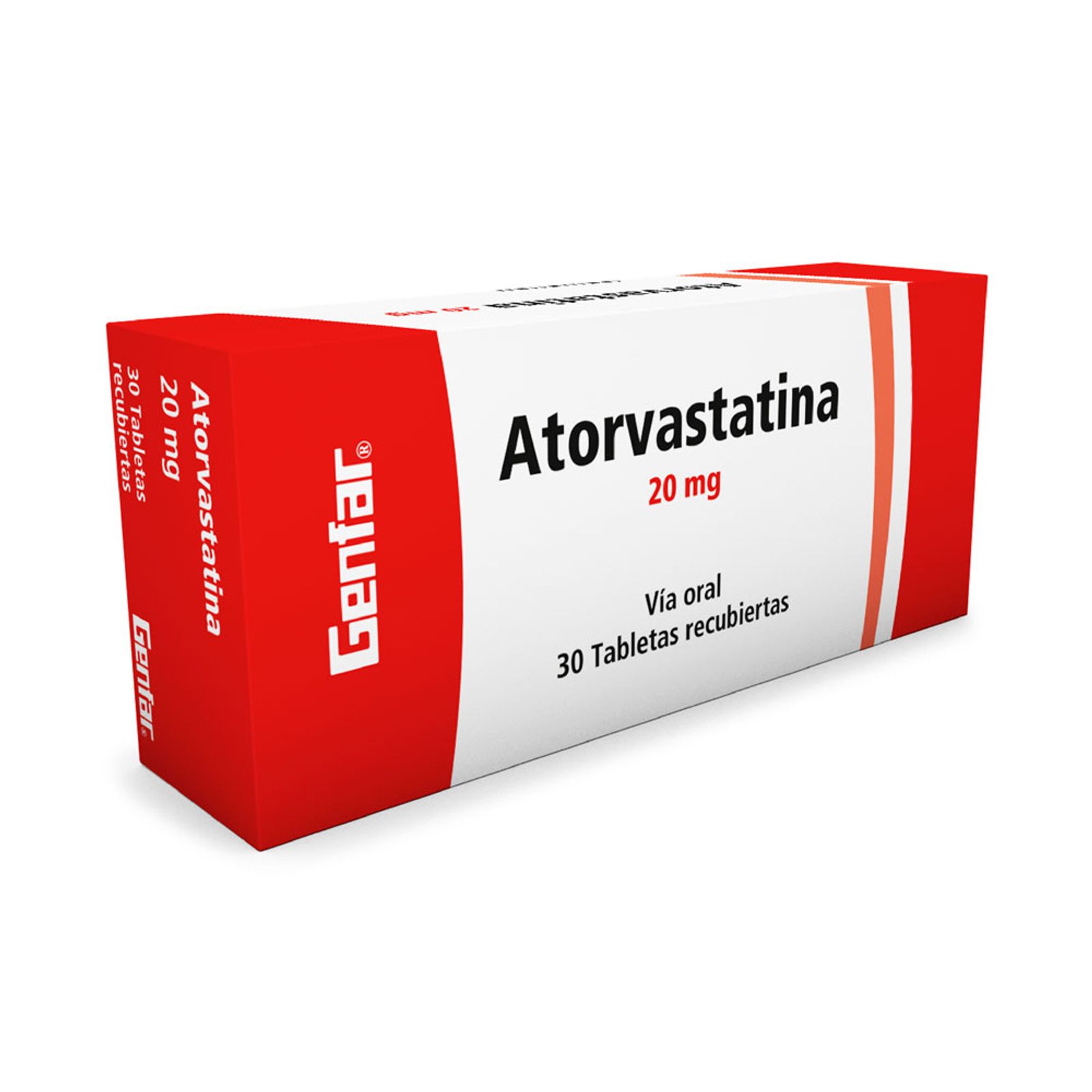 Atorvastatina 20 mg Genfar Caja De 150 Tabletas