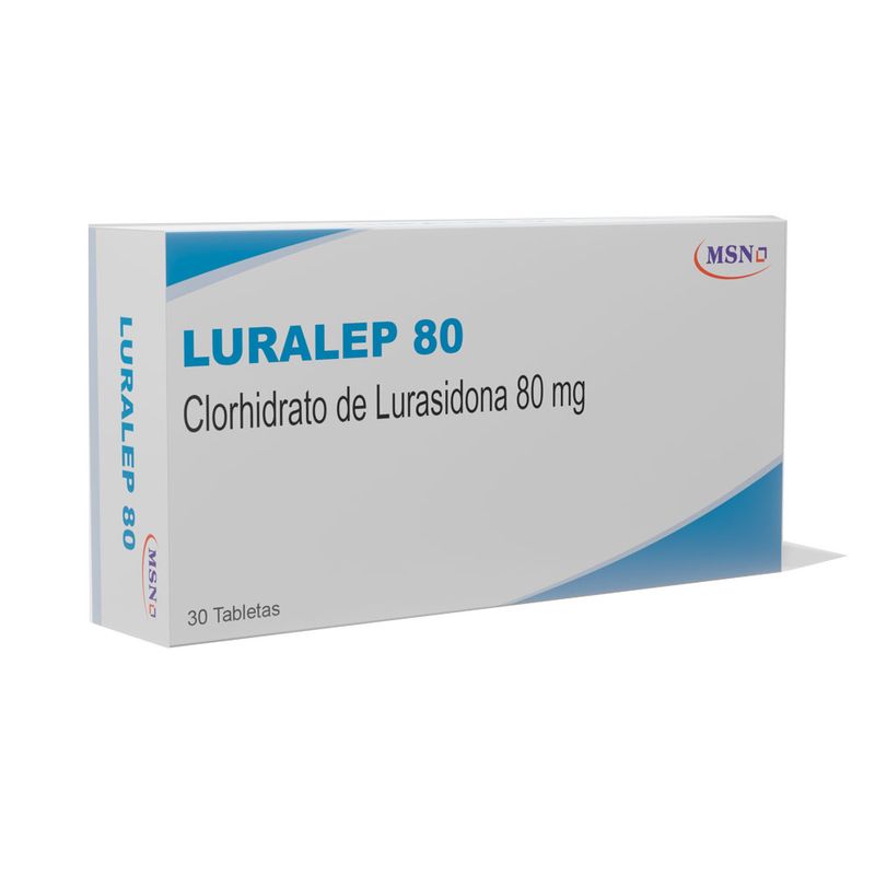 Lurasidona 80Mg C*30 Tab (Luralep) – Msn Labs Americas Sas Rx Rx4