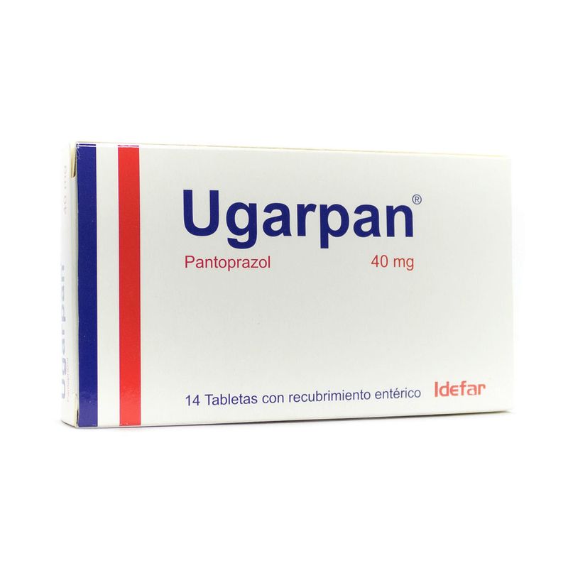 Ugarpan 40 mg Caja Con 14 Tabletas Rx