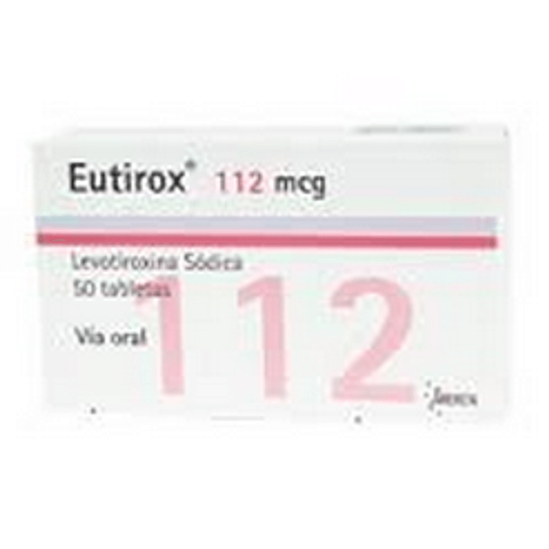 Eutirox 112Mcg Caja X 50 Tabletas