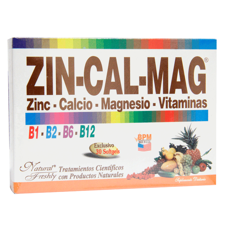 Zincalmag Capsulas Vitaminas X 30Cap