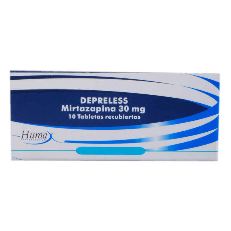 Depreless (Mirtazapina) 30 Mg X 10 Tab.