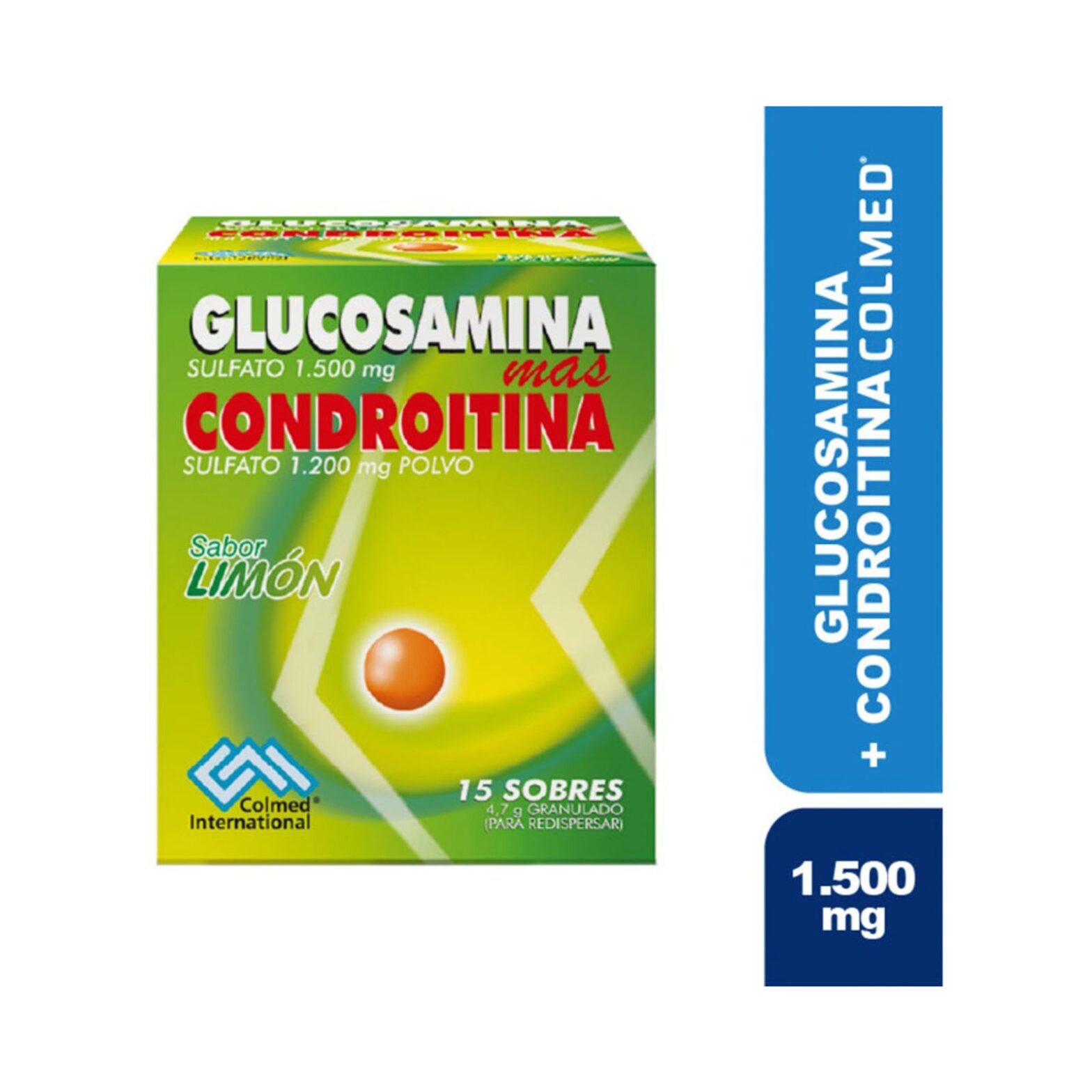 GLUCOSAMINA CONDROITINA LIMON X 15 SOBRES