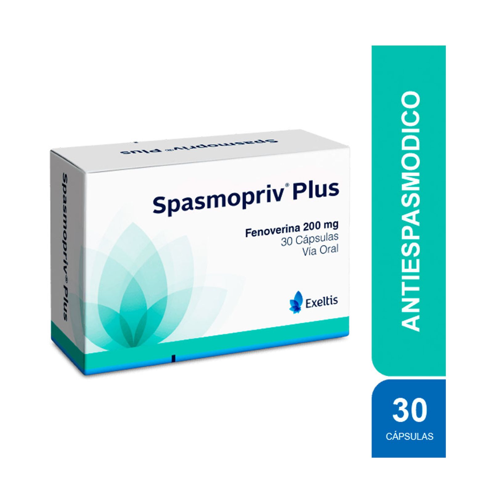 Spasmopriv Plus Caja Con 30 Cápsulas