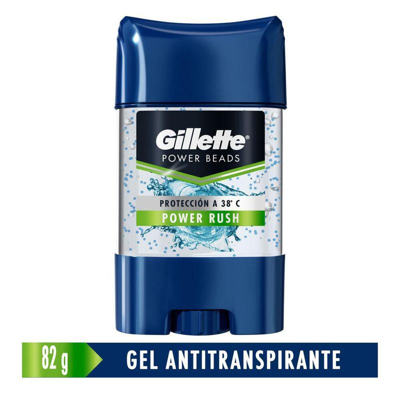 DESODORANTE GILLETTE POWER RUSH 82 GR H