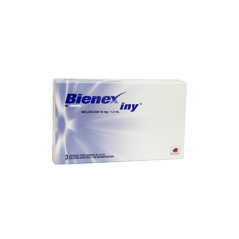 Bienex 15 Mg/1.5 Ml Iny Caja Con 3 Ampollas