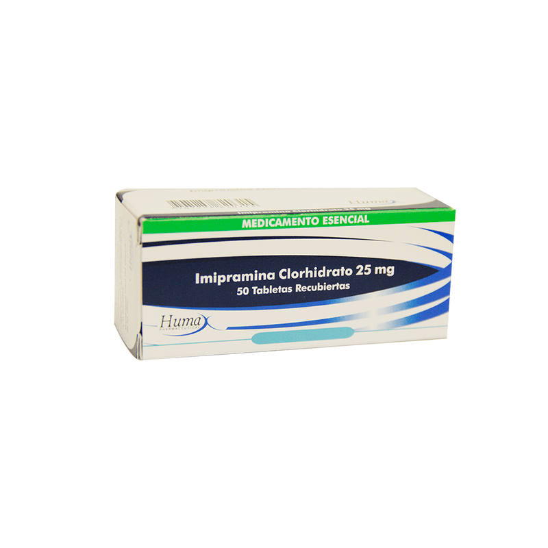 Imipramina 25 Mg Caja Por 100 Tabletas