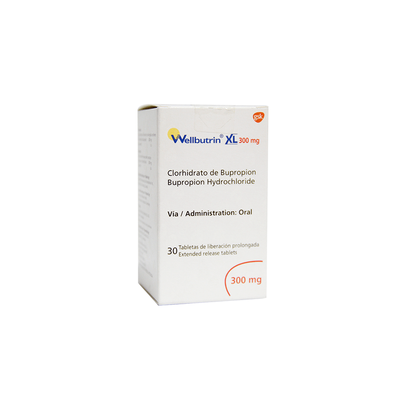 Wellbutrin Xl 300Mg Caja X 30 Tabletas