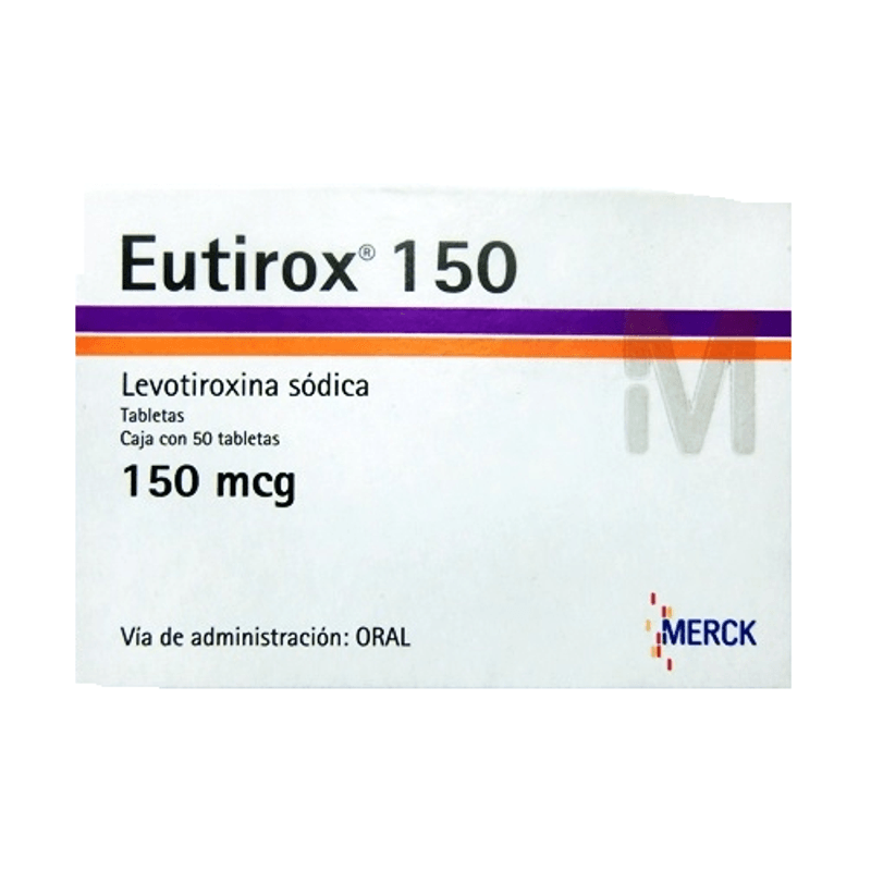 Eutirox 150Mcg Caja X 50 Tabletas