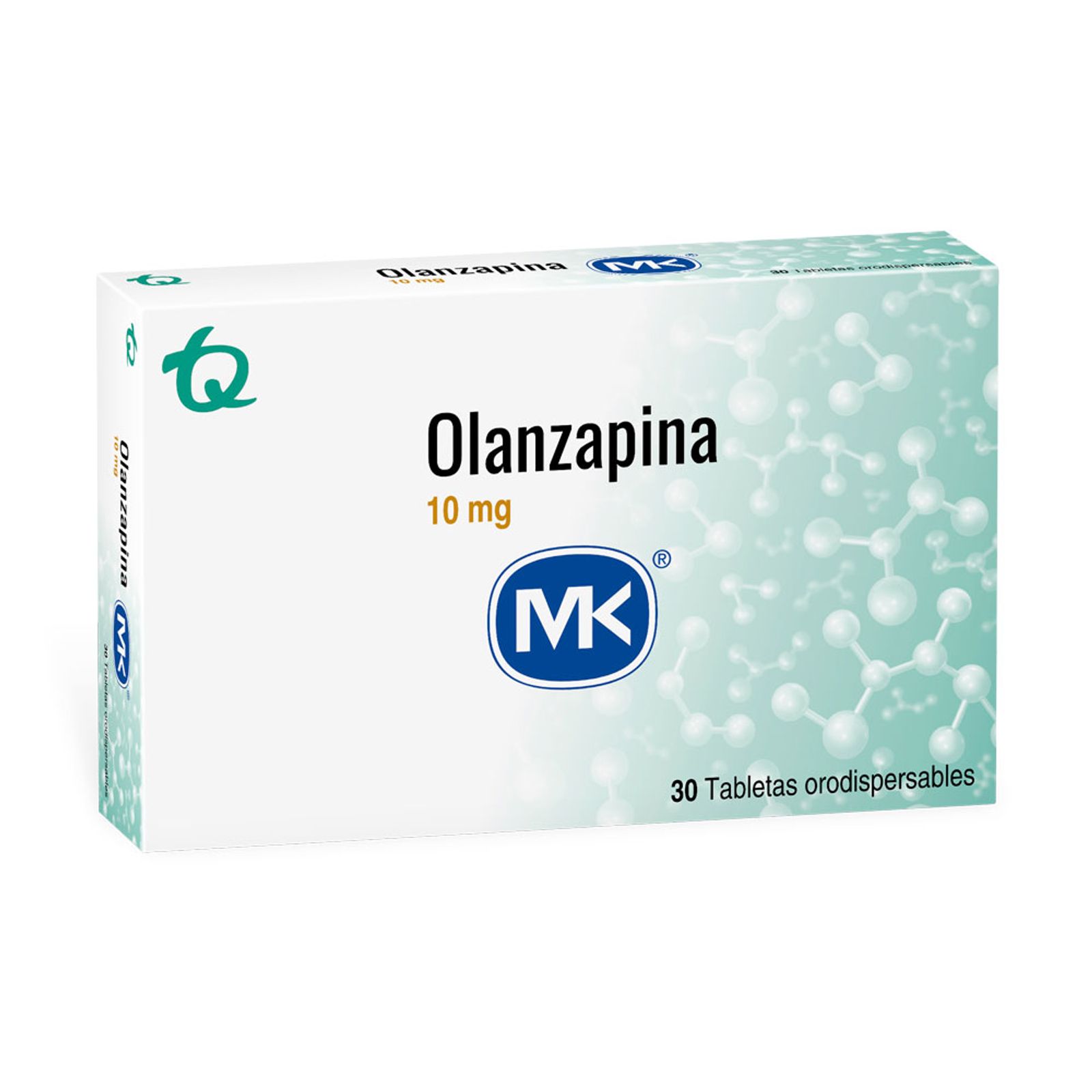 Olanzapina 10mg Cj* 60 tabletas Rx4