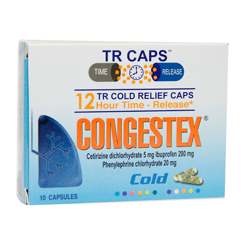 Congestex Caja X 10 Capsulas