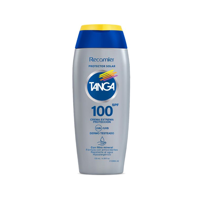 BLOQUEADOR TANGA SP100 130 ML + GEL REFRESCANTE 130 ML