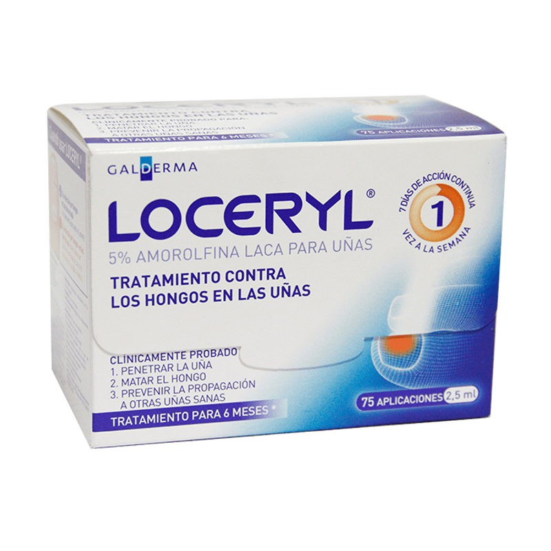 LOCERYL 5% LACA 2.5 ML