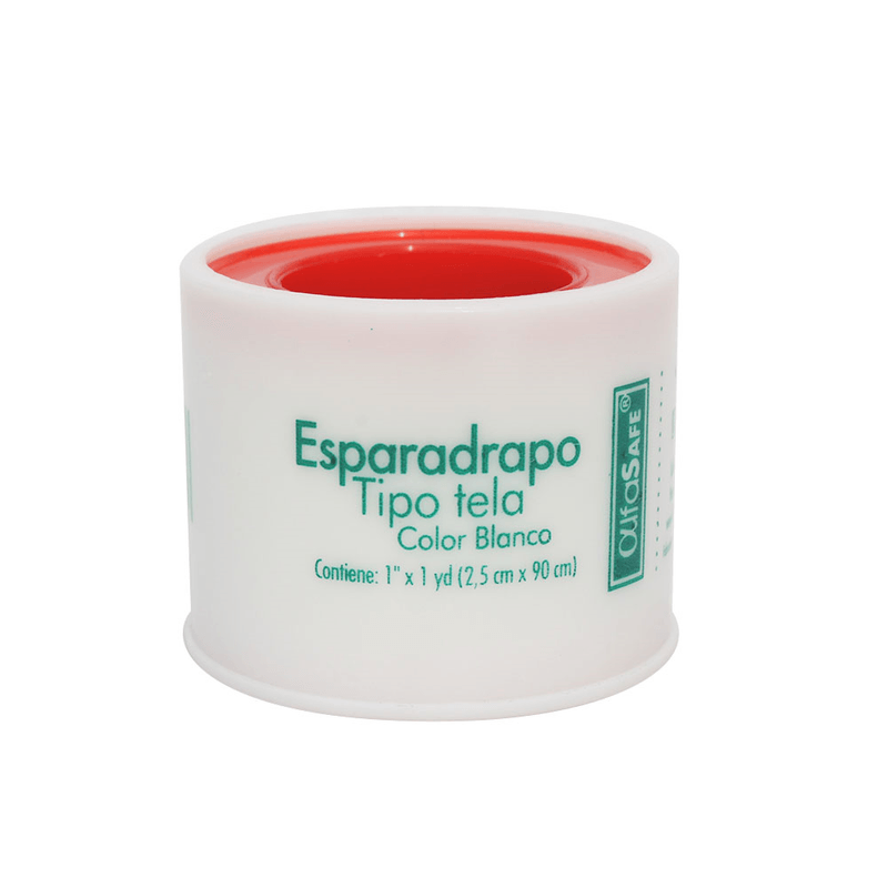 Esparadrapo Alfasafe Blanco 1″X1 Yd