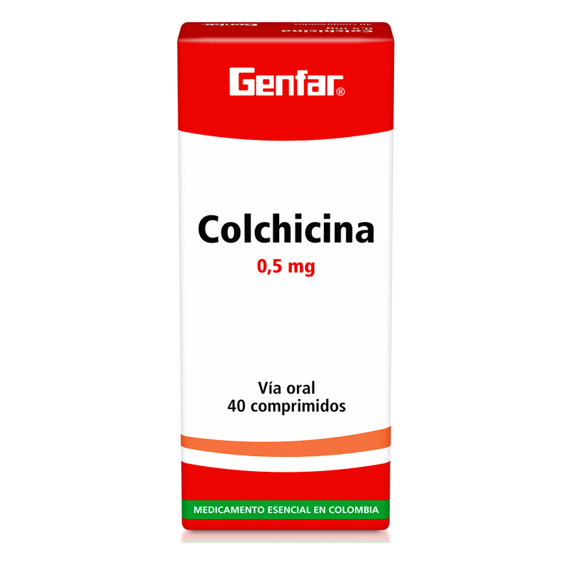 Colchicina 0,5Mg X 40 Tabletas