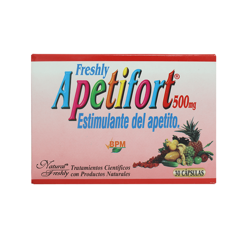 Estimulante Apetito Apetifort X 500Mg